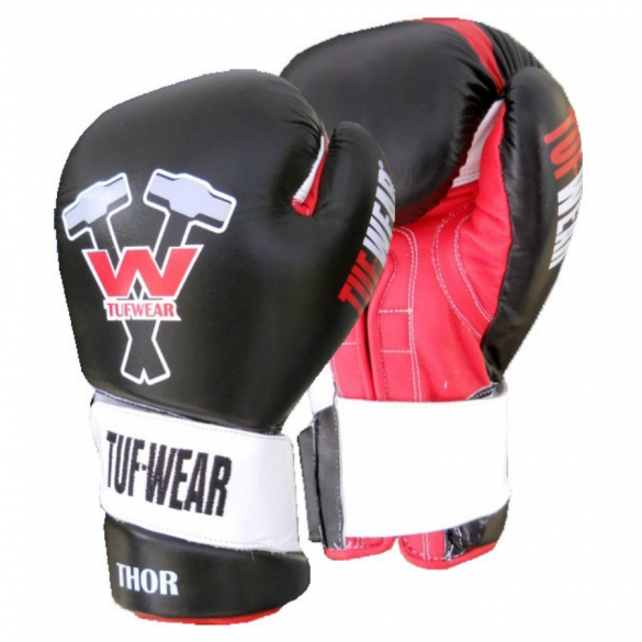 Tufwear (kick) bokshandschoen leer THOR T152